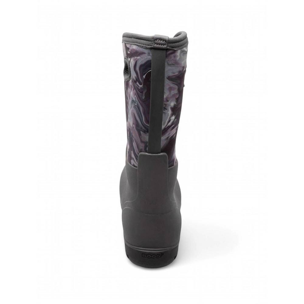 NEW BOGS women's neoclassic boot in grey oil - Picture 4 of 5